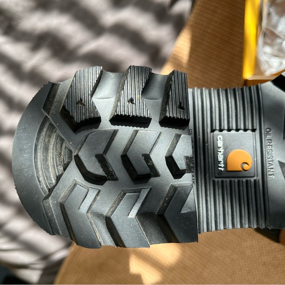 7.5 Carhartt womens Cwp1250 Safety Toe Work Boot Industrial Shoe, Bison - Picture 6 of 12